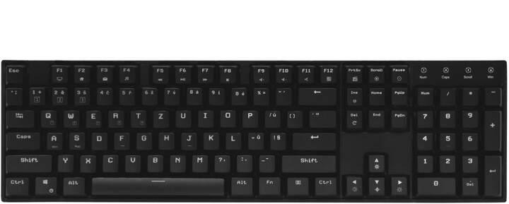 CZC.Gaming Lancer, herní klávesnice, Cherry MX Silent Red, CZ_787439808