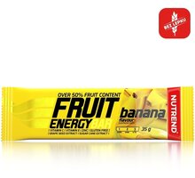 Nutrend FRUIT ENERGY BAR, tyčinka, ovocná, banán, 35g
