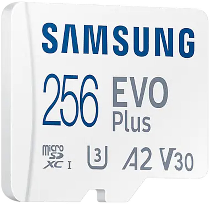 Samsung EVO Plus SDXC 256GB UHS-I (Class 10) + adaptér_1005705179