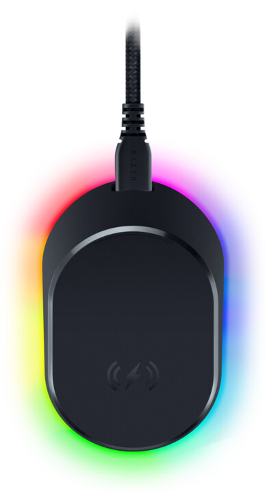 Razer Mouse Dock Pro + Wireless Charging Puck Bundle, kompatibilní s Basilisk V3 Pro_798898720