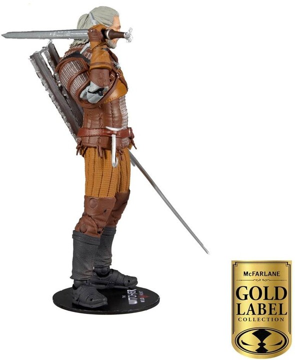 Figurka The Witcher - Geralt Action Figure 18 cm (McFarlane, Gold Label Collection)_1142434910