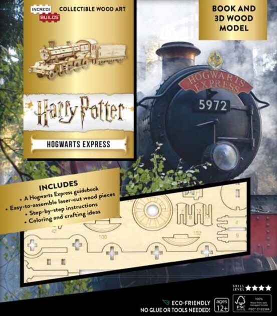 Stavebnice Harry Potter - Hogwarts Express (dřevěná)_37690647
