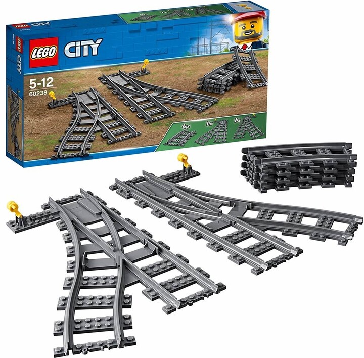 LEGO® City 60238 Výhybky, 8 ks_1070851446
