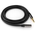PremiumCord prodlužovací kabel Jack 3.5mm, M/F, HQ, stíněný, 5m, černá_2032385599