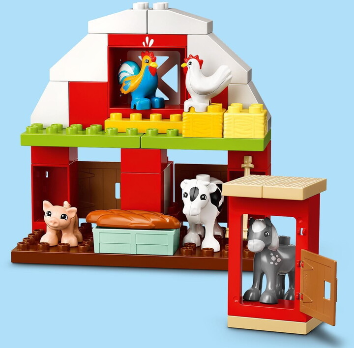 LEGO® DUPLO® Town 10952 Stodola, traktor a zvířátka z farmy_1031829324