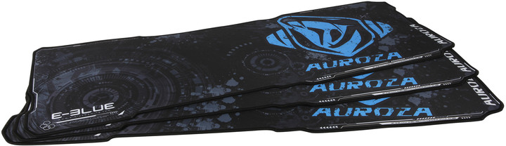 E-Blue Auroza, XL, herní, látková, černo-modrá_1670522274
