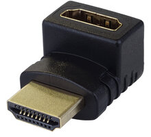 PremiumCord Adapter HDMI M/F zahnutý do pravého úhlu - opačný_1492244504
