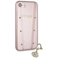 GUESS Kaia Hard Case PU pro iPhone 7/8, růžovo/zlatá_1449732922