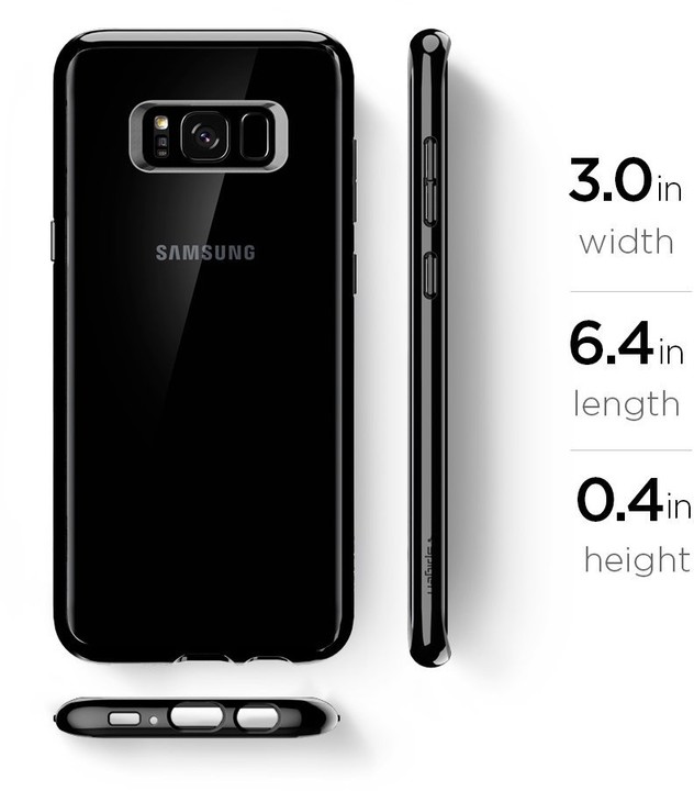 Spigen Ultra Hybrid pro Samsung Galaxy S8+, jet black_560733324