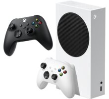 Xbox Series S, 512GB, bílá + druhý ovladač (černý)_1424306321