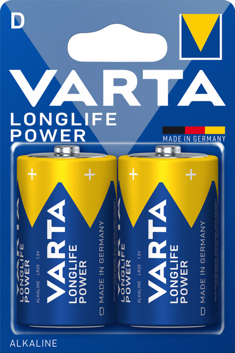 VARTA baterie Longlife Power D, 2ks_1100964093