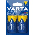 VARTA baterie Longlife Power D, 2ks