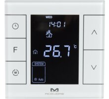 MCOHome termostat pro vodní topení a kotle V2, externí čidlo, Z-Wave Plus, bílá_1917033949