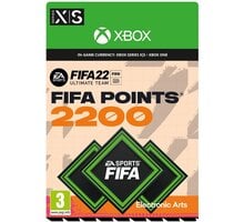 FIFA 22 - 2200 FIFA Points (Xbox) - elektronicky Poukaz 200 Kč na nákup na Mall.cz