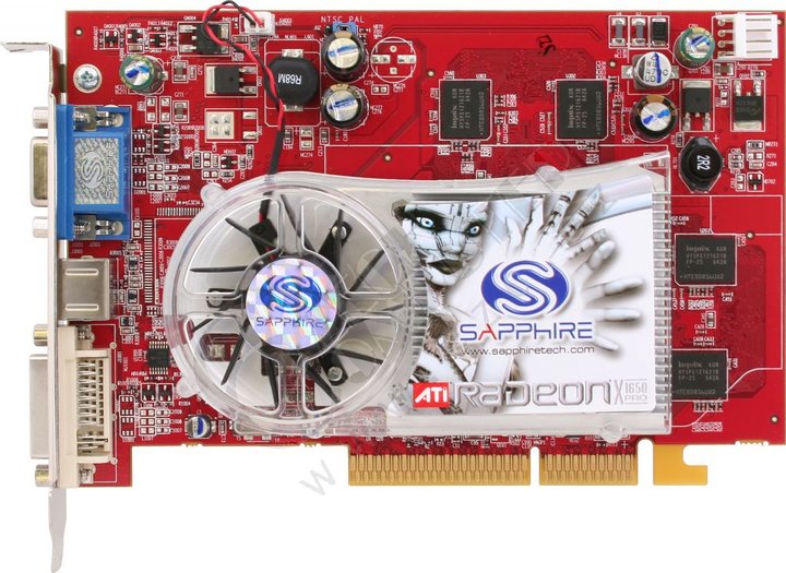 Sapphire X1650 PRO 512MB DDR2, AGP, Lite_210826659