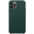 Apple kožený kryt na iPhone 11 Pro, piniově zelená_2078306707