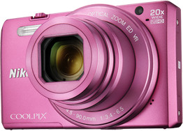 Nikon Coolpix S7000, růžová + pouzdro_552000045