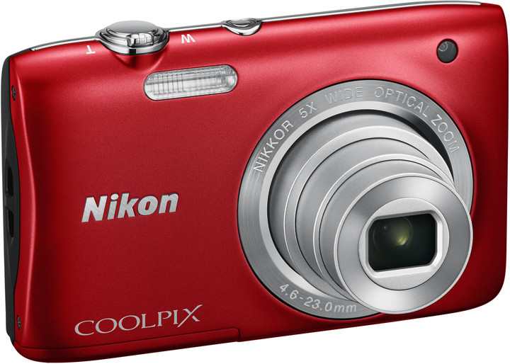Nikon Coolpix S2900, červená + 4GB SD + pouzdro_1247517699