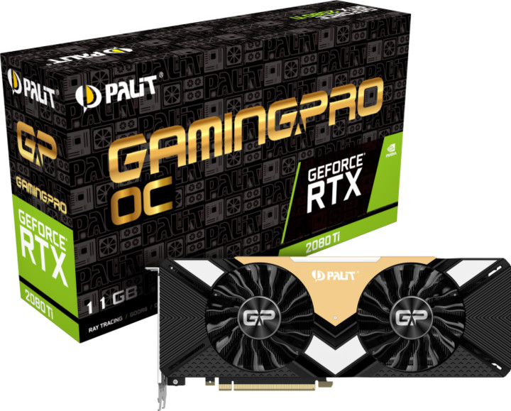 PALiT GeForce RTX 2080 Ti GamingPro OC, 11GB GDDR6_974436808