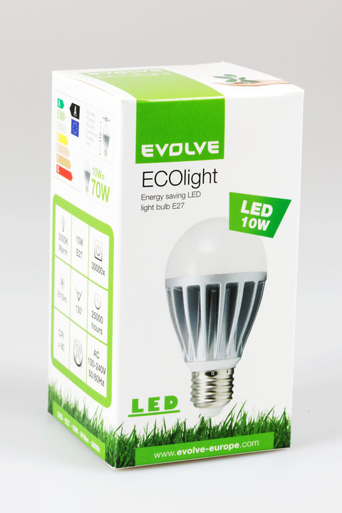 Evolveo EcoLight - 10W, svítivost 810lm, E27_1836550501