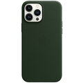 Apple kožený kryt s MagSafe pro iPhone 13 Pro Max, sekvojově zelená_387788484
