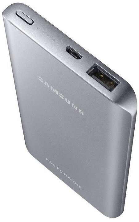 Samsung powerbanka s podporou rychlonabíjení (5.2 A) EB-PN920U, stříbrná_1105081660