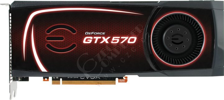 EVGA GeForce GTX 570 Superclocked 1280MB, PCI-E_777555273