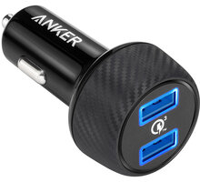 Anker PowerDrive Speed se dvěma Quick Charge 3.0 porty, černá O2 TV HBO a Sport Pack na dva měsíce
