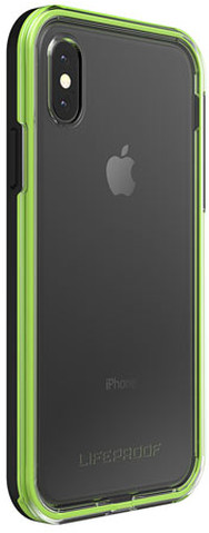 LifeProof SLAM ochranné pouzdro pro iPhone X průhledné - černo zelené_1832156035