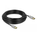 DeLock kabel aktivní optický DisplayPort - DisplayPort, M/M, 8K@60Hz, 20m, černá_350404913