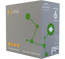 Solarix instalační kabel CAT6 UTP PVC E 305m/box SXKD-6-UTP-PVC Poukaz 200 Kč na nákup na Mall.cz