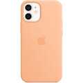 Apple silikonový kryt s MagSafe pro iPhone 12 mini, světle oranžová_121664411