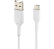 Belkin kabel USB-A - USB-C, M/M, 1m, bílá_1141479585