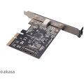 Akasa PCIe karta 1 x USB 3.2 Gen 2x2 Type-C_1112587359