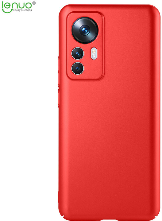 Lenuo Leshield zadní kryt pro Xiaomi 12T, červená_1323522036