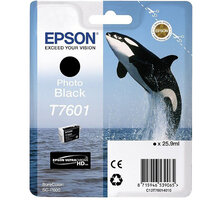 Epson T7601, (25,9ml), black C13T76014010