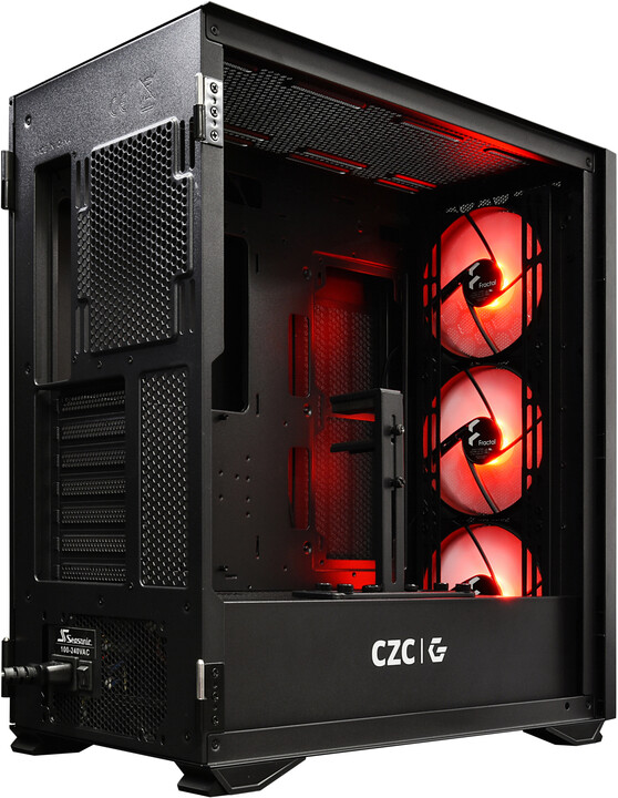 CZC.Gaming Lantern, 3x140mm ARGB, černá_1996927234