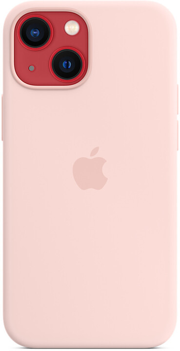 Apple silikonový kryt s MagSafe pro iPhone 13 mini, křídově růžová_1924013614