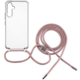 FIXED zadní kryt Pure Neck s růžovou šňůrkou na krk pro Samsung Galaxy A55 5G_744864103