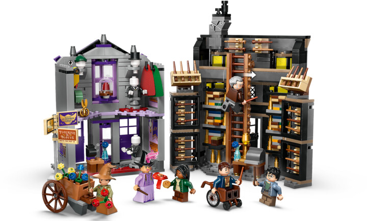 LEGO® Harry Potter™ 76439 Ollivanderův obchod a Obchod madame Malkinové_2140884192
