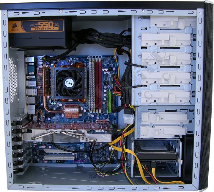 PC Sestava CZC Gamer AMD černo/stříbrná bez OS_2085539251