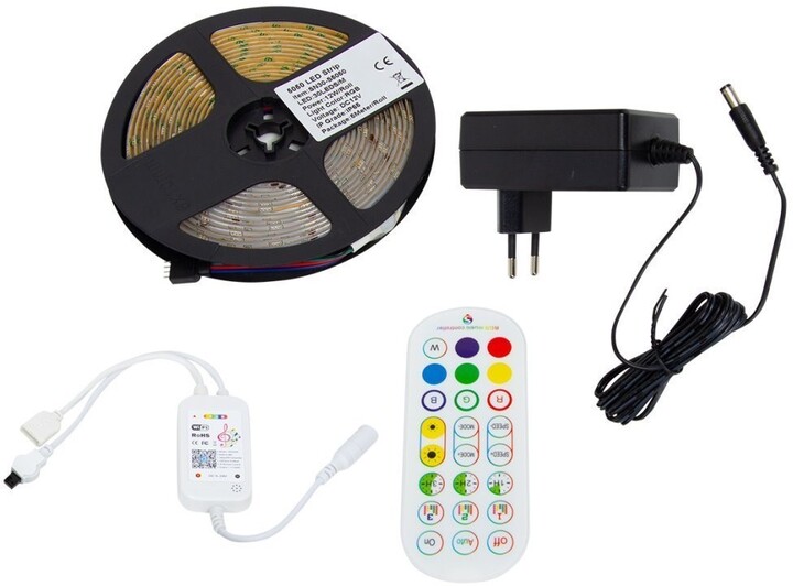 XtendLan LDP02 - Smart LED pásek, Tuya, RGB, 5m, 300 LED diod, IP65_1984275308