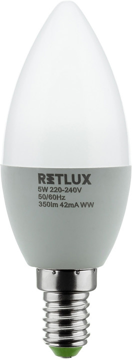 Retlux REL 6 LED C37 2x5W E14_851457653