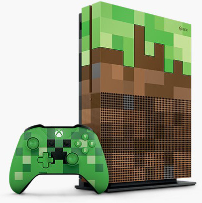 XBOX ONE S, 1TB, Minecraft Limited Edition_1828310632