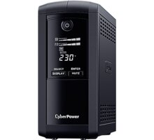 CyberPower Value Pro GreenPower UPS 1000VA / 550W FR O2 TV HBO a Sport Pack na dva měsíce