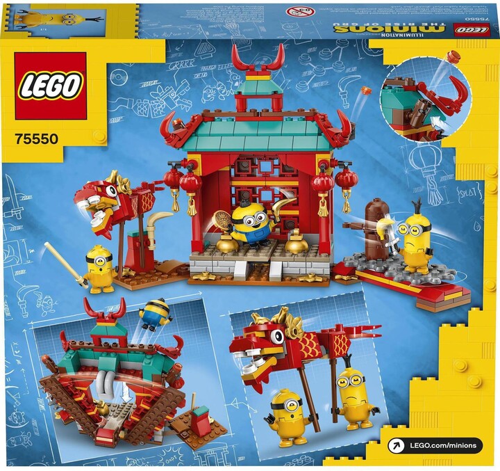 LEGO® Minions 75550 Mimoňský kung-fu souboj_170717365