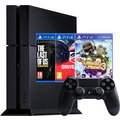 PlayStation 4, 500GB, černá + The Last of Us + DriveClub + Little Big Planet 3