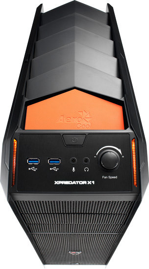 Aerocool XPredator X1 Evil Black Edition (Black/Orange)_1769315314
