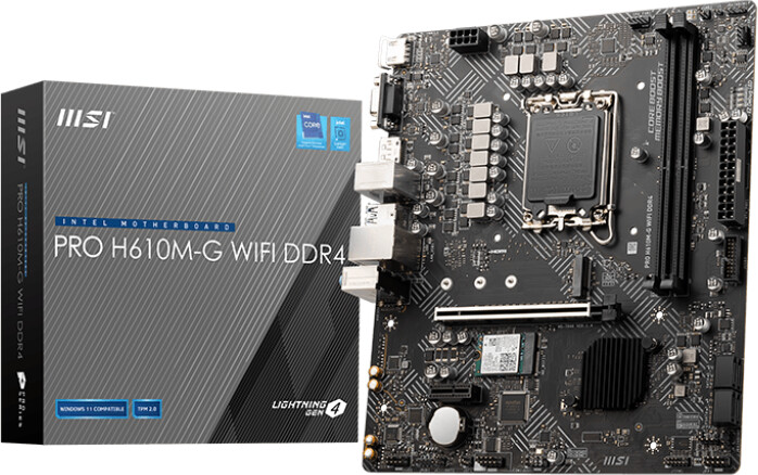 MSI PRO H610M-G WIFI DDR4 - Intel H610_552811531