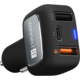 CONNECT IT InCarz QUICK CHARGE 3.0, černá